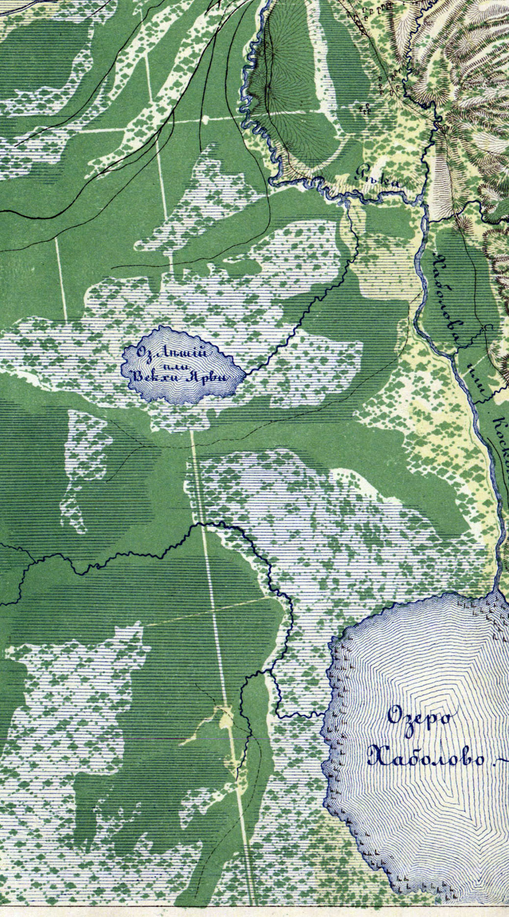 Озера Ленинградской области на карте: информация и местоположение