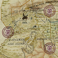 карта Оренбургской губернии межевания ПГМ