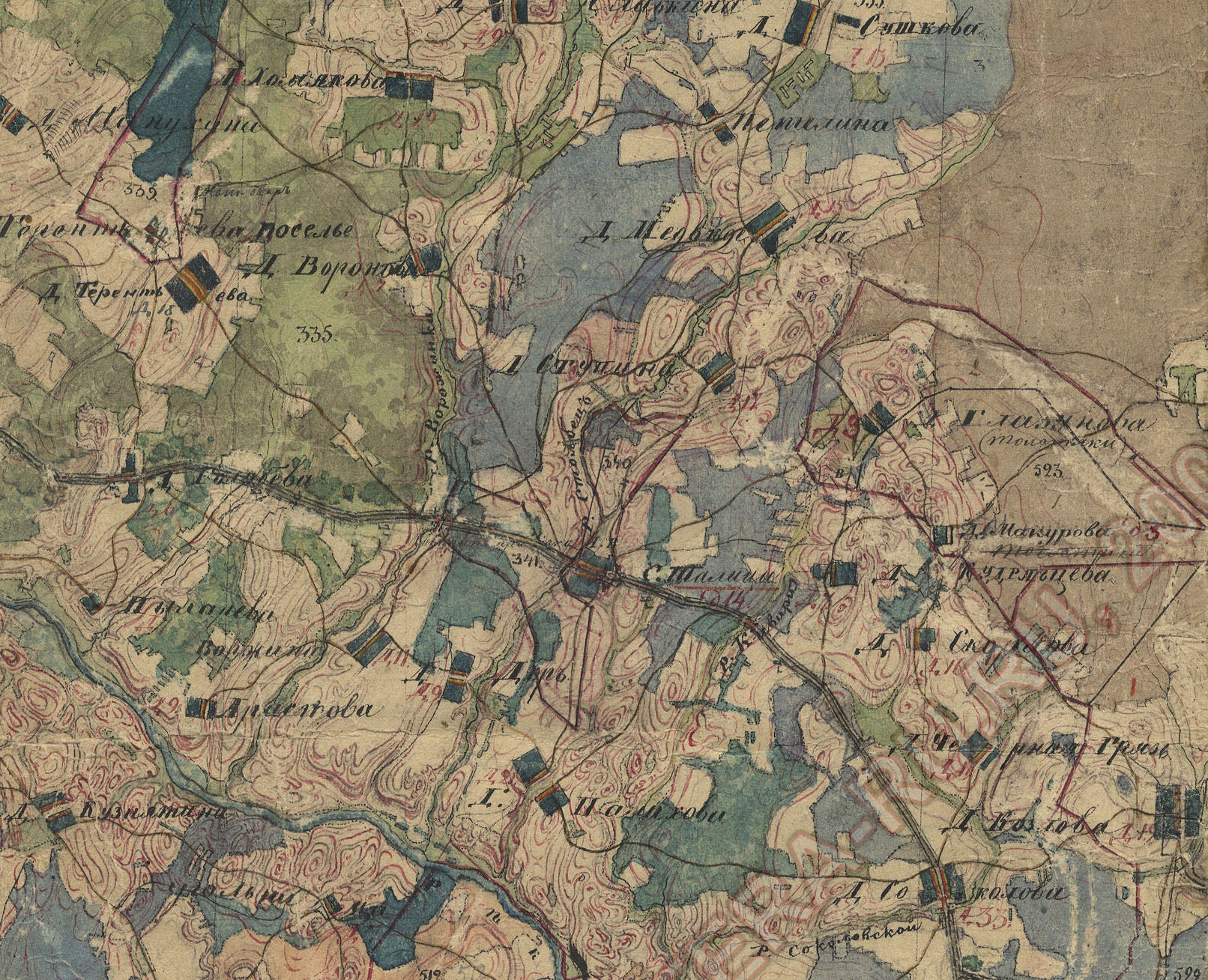 Карта пгм тверской губернии - 91 фото